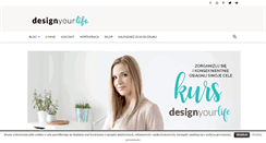 Desktop Screenshot of designyourlife.pl
